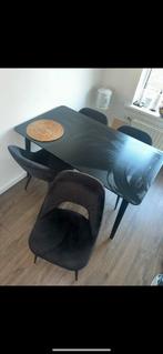 Keuken eethoek. Tafel incl stoelen., Huis en Inrichting, Ophalen, Gebruikt