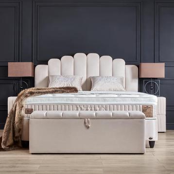 Opbergboxspring Jazzlyn Incl. Matras & Topper Dreambedden beschikbaar voor biedingen