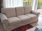 Ikea 3 zitsbank Ektorp 3-zits rechte bank bankstel beige, Ophalen, Ikea klassiek modern, Driepersoons, 75 tot 100 cm