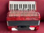 Compacte duitse Hohner Concerto III accordeon . 72 bas ., Muziek en Instrumenten, Accordeons, Gebruikt, 72-bas, Hohner, Met riemen