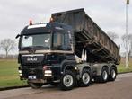 M.A.N. 35.480 TGS 8x4 bl meiller steel, Auto's, Vrachtwagens, Automaat, Euro 6, MAN, Zwart