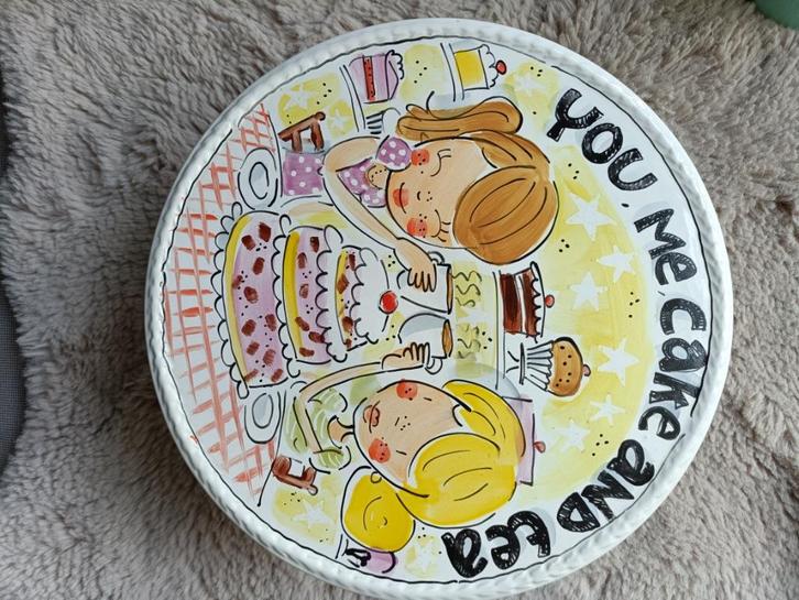 Blond Amsterdam taart plateau LE, Huis en Inrichting, Woonaccessoires | Overige, Zo goed als nieuw, Ophalen of Verzenden