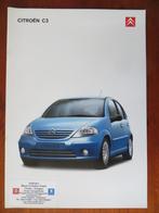 Citroën C3 (dec. 2004), Boeken, Auto's | Folders en Tijdschriften, Nieuw, Citroën, Ophalen of Verzenden