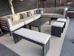 Borek loungset z.g.a.n., Tuin en Terras, Ophalen, Bank, Gebruikt, Aluminium