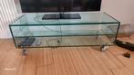 tv meubel glas, Ophalen, 100 tot 150 cm, Minder dan 100 cm, Modern