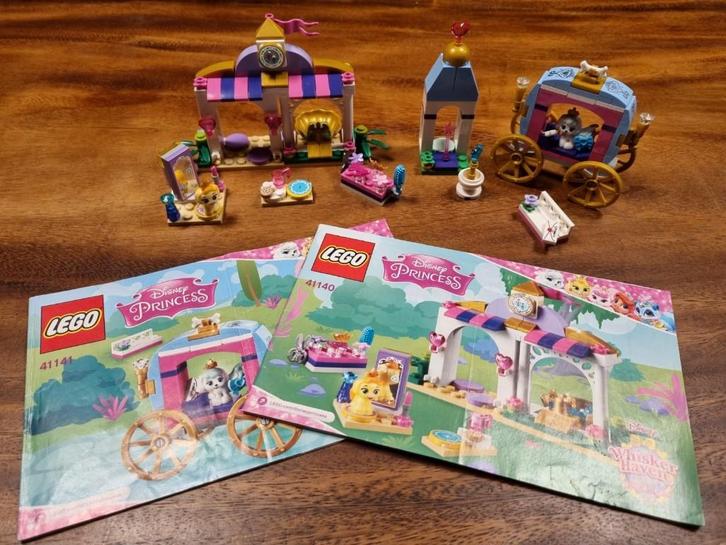 2 Complete LEGO sets 41140 & 41141 – DisneyWhiskerHavenTales, Kinderen en Baby's, Speelgoed | Duplo en Lego, Gebruikt, Lego, Complete set