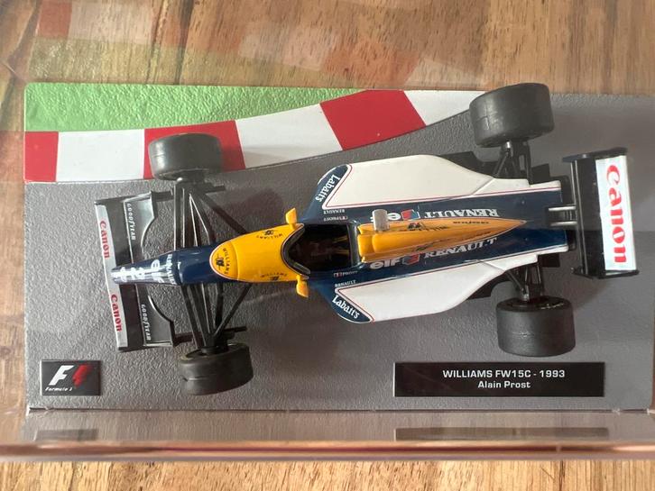 Williams FW15C Alain Prost 1993 – schaal 1:43, Hobby en Vrije tijd, Modelauto's | 1:43, Zo goed als nieuw, Auto, Overige merken