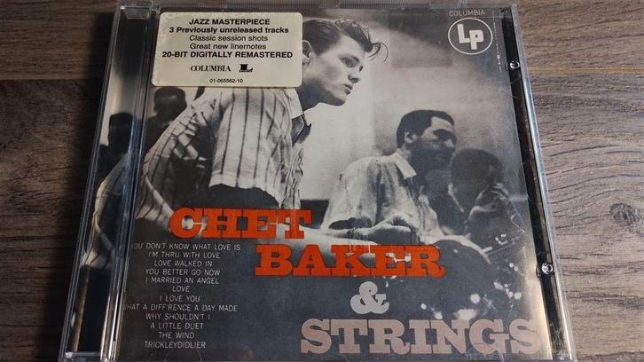 Chet Baker & Strings, Cd's en Dvd's, Cd's | Jazz en Blues, Zo goed als nieuw, Jazz, 1980 tot heden, Ophalen of Verzenden