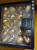 Kerstballen goudkleurig 40 stuks, Ophalen of Verzenden, Zo goed als nieuw