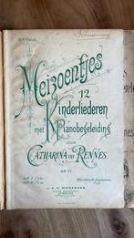 7 bundels Catharina van Rennes, kinderliederen o.a. meizoen, Muziek en Instrumenten, Bladmuziek, Ophalen of Verzenden, Zo goed als nieuw