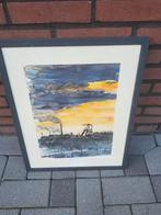 Te koop aquarel schilderij, Ophalen