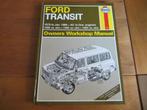 Haynes workshop manual Ford Transit benzine 1978-1986 mooi!, Auto diversen, Handleidingen en Instructieboekjes, Ophalen of Verzenden