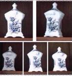 Delfts Blauw Voorraadpotten - Set van 5 stuks, Ophalen, Zo goed als nieuw
