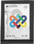 Malta 2023 Peace Europa Cept €1,50, Verzenden, Malta, Gestempeld