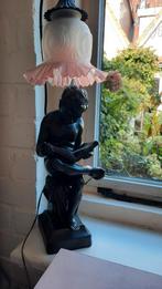 Antiek Meisje Leest Boek Lamp, Antiek en Kunst, Antiek | Lampen, Ophalen of Verzenden