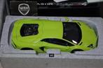 LAMBORGHINI AVENTADOR verde ithica 74668 Autoart 1:18 WRH, Hobby en Vrije tijd, Modelauto's | 1:18, Ophalen of Verzenden, Zo goed als nieuw