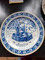 delftsblauw bord Beatrix 1938, Ophalen