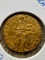 Gouden dukaat 1781 Holland, Vóór koninkrijk, Losse munt, Goud, Overige waardes