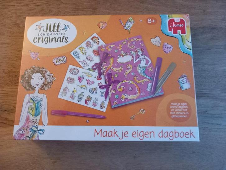 Maak je eigen dagboek - Jill Schirnhofer NIEUW, Kinderen en Baby's, Speelgoed | Educatief en Creatief, Nieuw, Knutselen, Ophalen of Verzenden