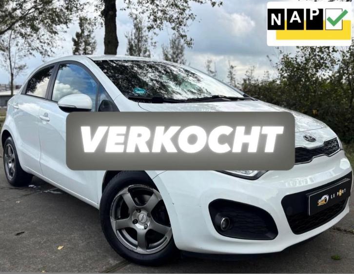 Verkocht zie mijn andere advertenties!, Auto's, Kia, Bedrijf, Rio, ABS, Achteruitrijcamera, Airbags, Airconditioning, Alarm, Android Auto