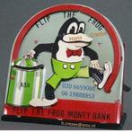 zoek oud blik speelgoed trommel spaarpot Flip the Frog 1930, Verzenden