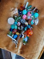 Armband met talrijke bedels, Ophalen of Verzenden, Zo goed als nieuw, Overige materialen