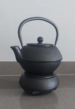 Bredemeijer theepot en theelichthouder zwart 1.1 liter, Huis en Inrichting, Keuken | Servies, Ophalen, Overige materialen, Overige typen