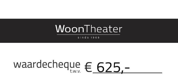 Woontheater | Waardebon Tegoedbon | t.w.v. €625, Tickets en Kaartjes, Kortingen en Cadeaubonnen, Eén persoon, Cadeaubon