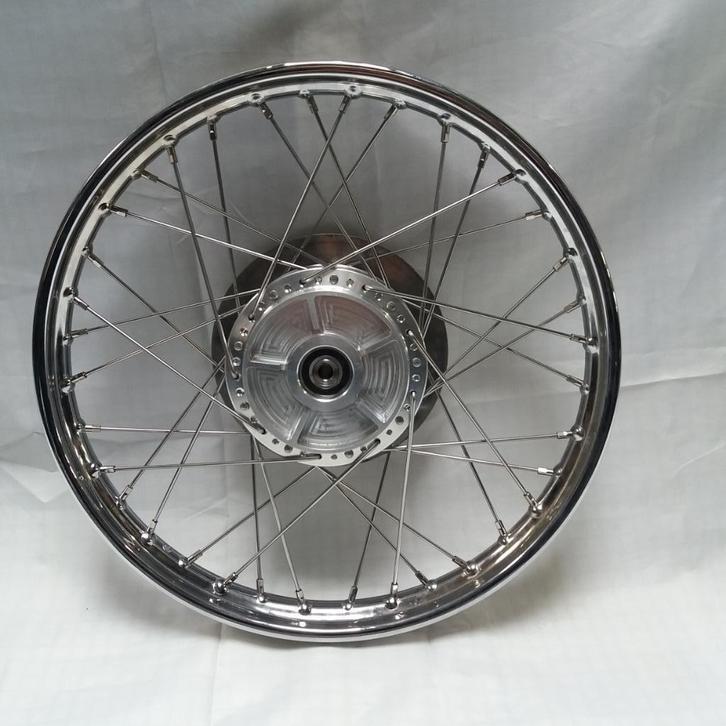 Kreidler achterwiel chroom spaak (zonder remschijf), Fietsen en Brommers, Brommeronderdelen | Kreidler, Nieuw, Overige typen, Ophalen of Verzenden