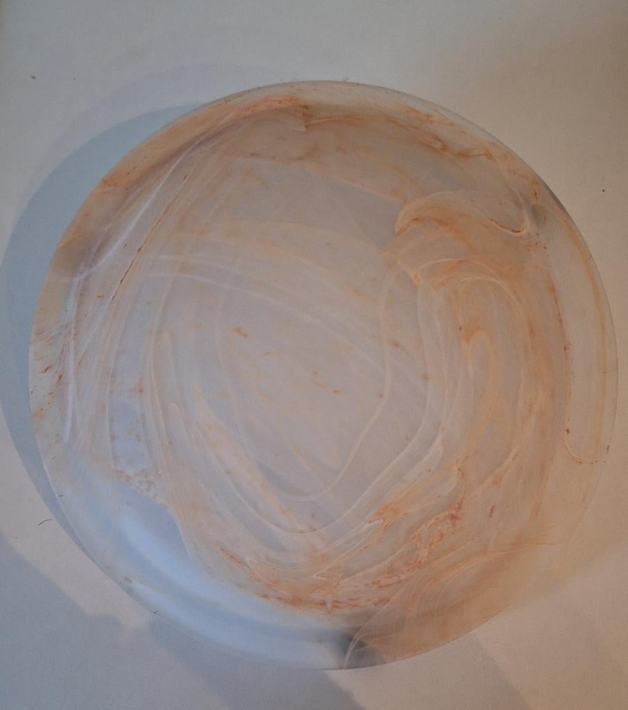 Plafonnière, Ophalen of Verzenden, Zo goed als nieuw, Glas