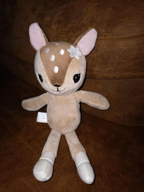 H&M, Bambi hertje knuffel, Kinderen en Baby's, Speelgoed | Knuffels en Pluche, Zo goed als nieuw, Overige typen, Ophalen of Verzenden