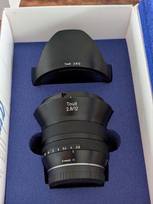 Fuji Fujifilm X-mount Zeiss Distagon Touit T* 12mm., Audio, Tv en Foto, Fotografie | Lenzen en Objectieven, Gebruikt, Groothoeklens