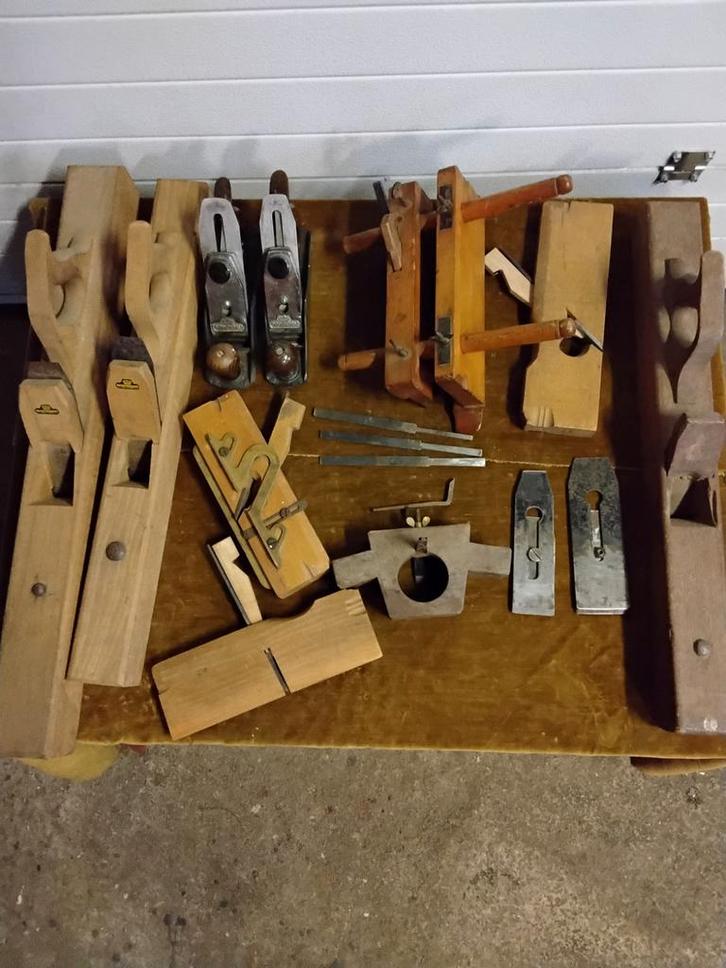 Collectie Nooitgedacht Schaven, Antiek en Kunst, Antiek | Gereedschap en Instrumenten, Ophalen of Verzenden