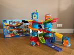 Vtech Toet Toet Politietoren + Auto's & Doos, Ophalen of Verzenden, Zo goed als nieuw, Jongen of Meisje