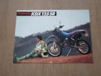 Kawasaki KDX 125 SR brochure folder 1991, Ophalen of Verzenden, Kawasaki