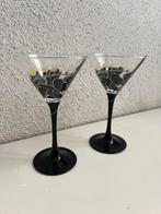 2 cocktailglazen, Huis en Inrichting, Keuken | Servies, Ophalen, Glas, Overige stijlen