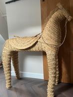 Decoratie paard van riet, Huis en Inrichting, Woonaccessoires | Overige, Ophalen of Verzenden, Zo goed als nieuw