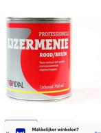 Mondial IJzermenie Rood / Bruin 2500ml

Merk: Mondial

 , Doe-het-zelf en Verbouw, Verf, Beits en Lak, Minder dan 5 liter, Ophalen of Verzenden