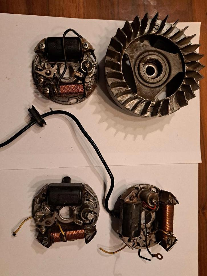 Kreidler ontsteking met Bosch vliegwiel, Fietsen en Brommers, Brommeronderdelen | Kreidler, Gebruikt, Blok, Ophalen of Verzenden