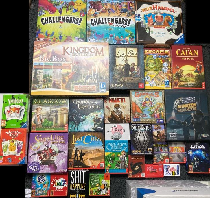 Bordspellen kaartspellen opruiming!, Hobby en Vrije tijd, Gezelschapsspellen | Bordspellen, Zo goed als nieuw, Ophalen of Verzenden