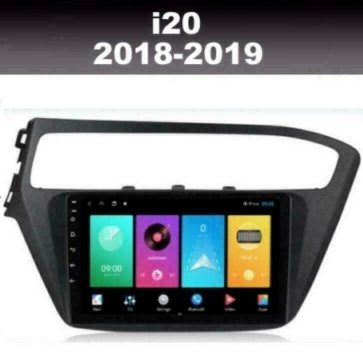 Hyundai i20 2018 2019 radio navigatie android 10 wifi dab+, Auto diversen, Autoradio's, Nieuw, Ophalen of Verzenden