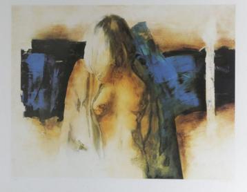 Hans van Horck(1952) Lithografie " Vrouwelijk Naakt "Ges Gen beschikbaar voor biedingen