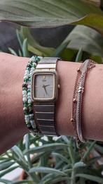 Vintage Seiko horloge, Sieraden, Tassen en Uiterlijk, Horloges | Dames, Staal, Seiko, Ophalen of Verzenden, Staal