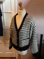 Zwart-wit vest, Maat 38/40 (M), Zwart, Ophalen of Verzenden, Zo goed als nieuw