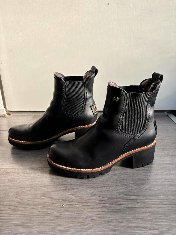 Panama Jack Chelsea Boots zwart nubuck, Kleding | Dames, Schoenen, Gedragen, Lage of Enkellaarzen, Zwart, Ophalen of Verzenden