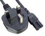 Kabel met gezekerde Engelse (UK) stekker naar C7, Ophalen of Verzenden, Nieuw, Kabel of Snoer