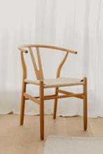 Y'chair design SET eetkamer stoelen naturel (wishbone) NIEU, Huis en Inrichting, Stoelen, Ophalen, Bruin, Nieuw, Vijf, Zes of meer stoelen