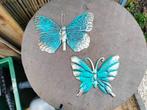 Vlinder tuinwanddecoraties, Tuin en Terras, Tuinwanddecoratie, Ophalen, Zo goed als nieuw