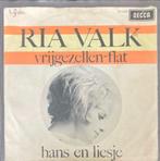 Ria Valk, Vrijgezellen-flat, Gebruikt, Verzenden, 7 inch, Single
