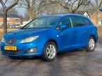 Seat Ibiza 1.2TDI | Leder | Apple | riem vv | Climate | mooi, Auto's, Seat, Voorwielaandrijving, 74 pk, Zwart, 1199 cc